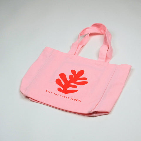 Keep the Coral Floral - Tote Bag