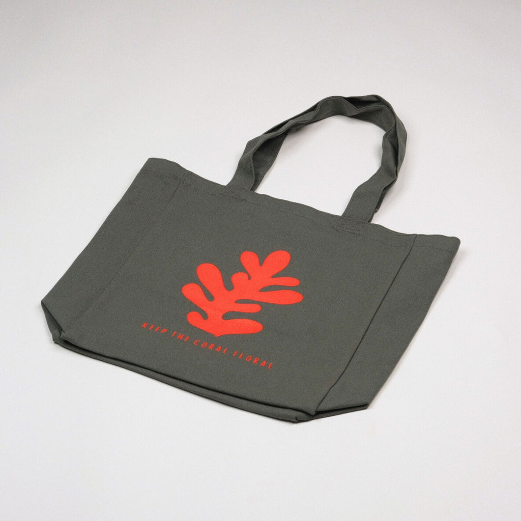 Keep the Coral Floral - Tote Bag