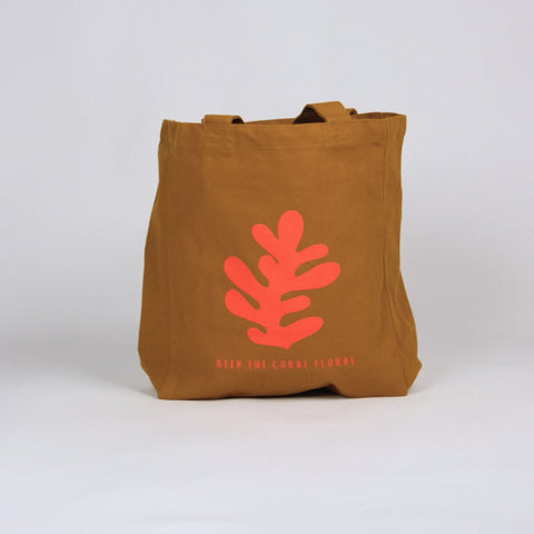 Keep the Coral Floral - Tote Bag
