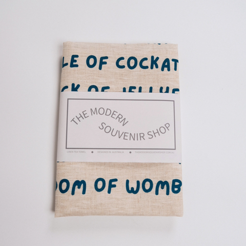 Collective Nouns - Tea Towel