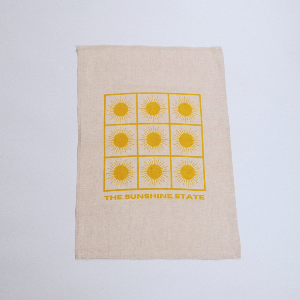 The Sunshine State - Tea Towel