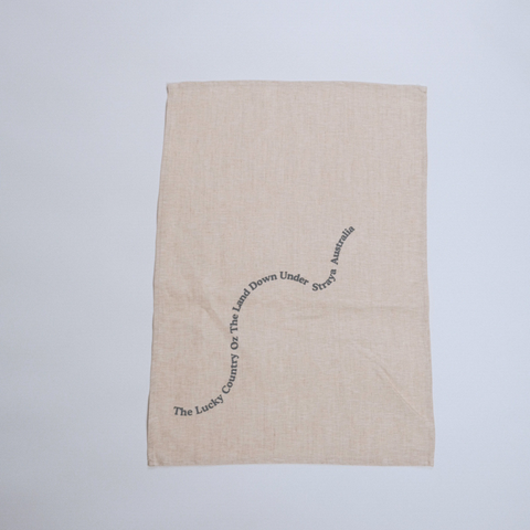 The Lucky Country - Tea Towel