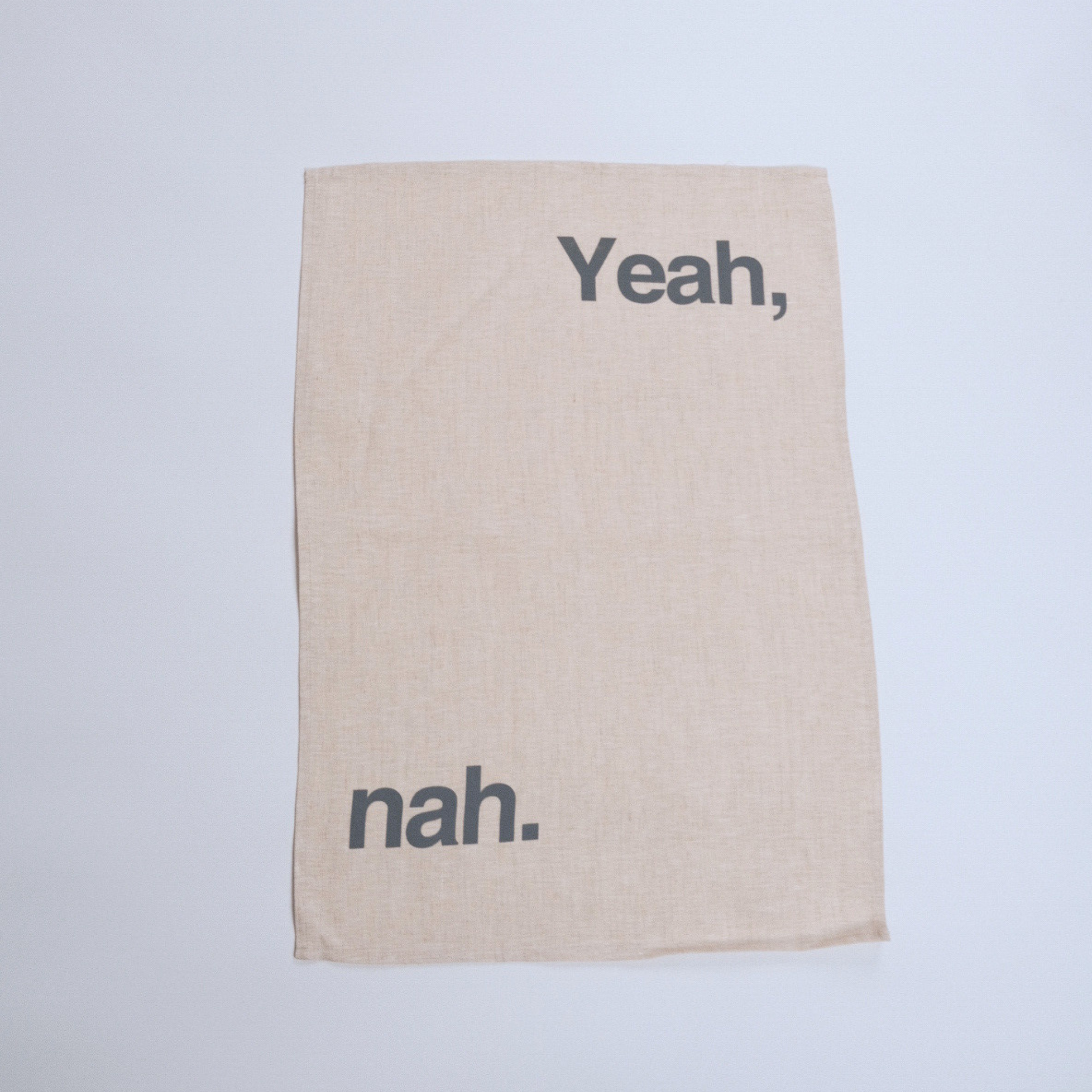 Yeah, nah. - Tea Towel