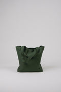 Dark Olive green tote front view