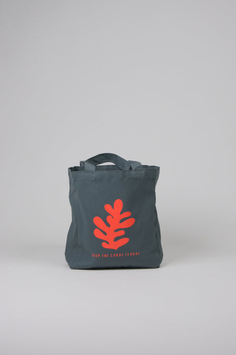 Keep the coral floral dark grey front 